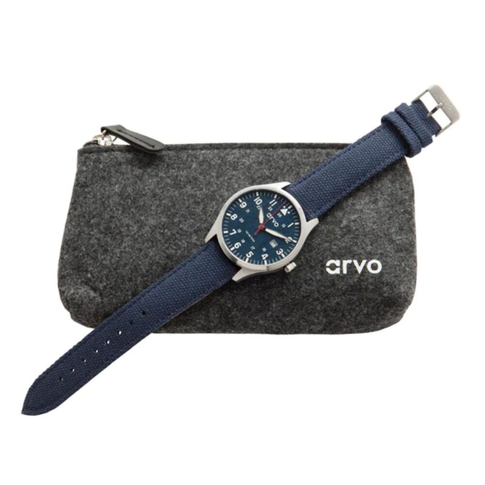 Arvo Rove Field Blue Face Watch - Picture 5 of 6